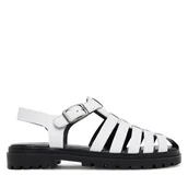 Sandały damskie - Sandały G-Star Raw WI34-23568-03 Biały - miniaturka - grafika 1