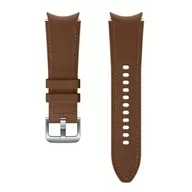 Akcesoria do smartwatchy - Samsung Pasek Hybrid Leather Band 20mm S/M Camel ET-SHR88SAEGEU - miniaturka - grafika 1