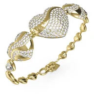 Bransoletki - Bransoletka Guess JUBB04 488JW Złoty - miniaturka - grafika 1