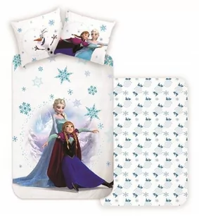 Pościel 140x200 Frozen Elza Anna Elsa Kraina Lodu - Pościel dla dzieci - miniaturka - grafika 1