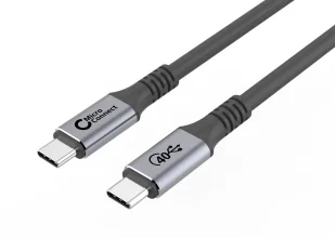 Kabel USB4 USB-C MicroConnect Premium 2m 40Gbps, 100W - Kable USB - miniaturka - grafika 1