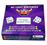 Rozmówki - Moje pierwsze zdania po angielski PAST SIMPLE.. - książka - miniaturka - grafika 1