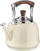 Czajniki na gaz - Cilio Czajnik, stal nierdzewna, śred. 22,5 x 17 cm, 2,0 l, biały / - miniaturka - grafika 1