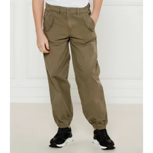 Guess Spodnie cargo Regular Fit - Spodnie i spodenki dla chłopców - miniaturka - grafika 1
