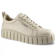 Sneakersy damskie - Carinii, Sneakersy, B7449_-R53-000-000-E68 Beż, rozmiar 40 - miniaturka - grafika 1