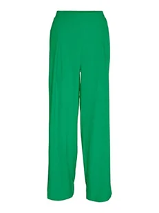VERO MODA Vmmymilo Hw Wide Pants WVN Ga spodnie damskie, jasnozielony, M - Spodnie damskie - miniaturka - grafika 1