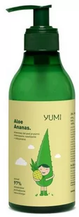 Yumi YUMI Żel pod prysznic ALOE ANANAS 400ml - Kosmetyki do kąpieli - miniaturka - grafika 1