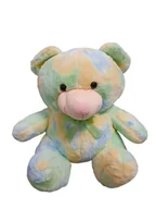 Maskotki i pluszaki - MIŚ WIELOKOLOROWY PLUSZAK TĘCZOWY 45 CM - miniaturka - grafika 1