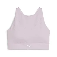 Biustonosze - Damski Stanik sportowy PUMA PWR ULTRAFORM BRA - AOP 52505160 – Różowy - miniaturka - grafika 1