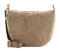 Torebki damskie - Mandarina Duck Damskie miękkie aksamitne torebki na ramię z krzyżem, taupe, Taglia Unica - miniaturka - grafika 1
