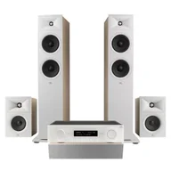 Kino domowe - Amplituner JBL MA310 Biały + Kolumny głośnikowe JBL Stage 2 260F Biały (2 szt.) + Kolumna głośnikowa JBL Stage 2 240 B Biały (2 szt.) + Głośnik centralny JBL Stage 2 245C Biały (1 szt.) - miniaturka - grafika 1