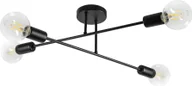 Lampy sufitowe - Lampa wisząca Orno SOLO 4P E27, lampa wisząca, max. 4x60W, czarna - miniaturka - grafika 1