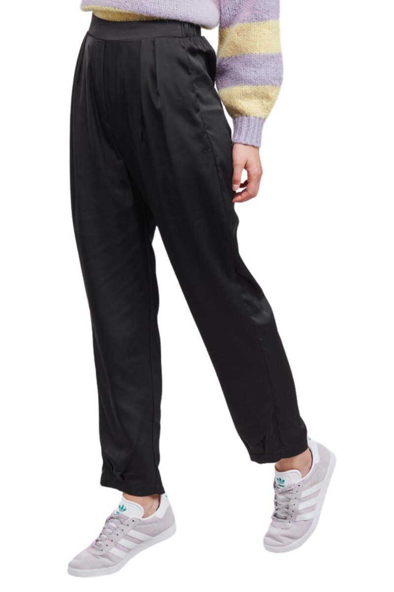 Spodnie damskie Vero Moda Kyle luźne czarne-M