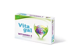 GAL Vitagal witamina E x 60 kapsułek Gal - Nutrikosmetyki - miniaturka - grafika 1