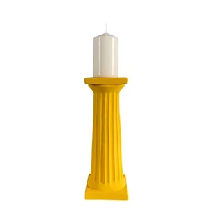 Świecznik Pericles Saffron CC DESIGN - Świeczniki - miniaturka - grafika 1