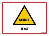 Systemy ekspozycyjne i znaki informacyjne - ZNAK NA ZAMÓWIENIE WZÓR B-018, KN - FOLIA PODŁOGOWA NIEŚWIECĄCA; (800X600MM) - miniaturka - grafika 1