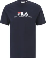 Koszulki męskie - Koszulka męska Fila Bedburg granatowa FAU0147 50004 M - miniaturka - grafika 1