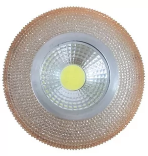 Candellux Oprawa Stropowa Stała Okrągła Sak-04 Al/Am 5W Led Cob 230V Szkło Akrylowe Burszt 2240305 - Oprawy, klosze i abażury - miniaturka - grafika 1