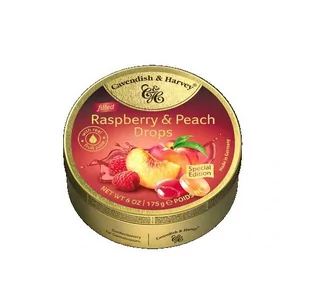 Cavendish & Harvey Landrynki Malina i brzoskiwinia 175g 2108-2624A - Cukierki - miniaturka - grafika 1