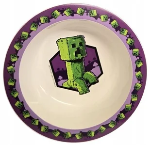 STOR Miseczka dziecięca 16 cm do mikrofalówki MINECRAFT s387 - Miseczki i talerzyki dla dzieci - miniaturka - grafika 1