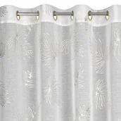 Firany - FIRANA GOTOWA CAPRI 140X250 CM BIAŁY - miniaturka - grafika 1