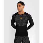 Kimona, stroje i obuwie - Venum x Ilia Topuria Unmatched Rashguard Długi Rękaw Black/Gold - miniaturka - grafika 1