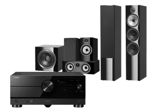 Kino domowe Yamaha RX-A4A (czarny) + 703 S3 + 706 S3 + HTM72 S3 + DB4S (czarny) - Kino domowe - miniaturka - grafika 1