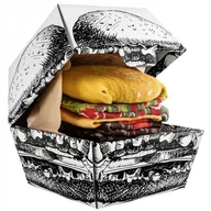 Skarpetki męskie - Skarpetki Męskie Kolorowe Skarpety Hamburger 2pary - miniaturka - grafika 1