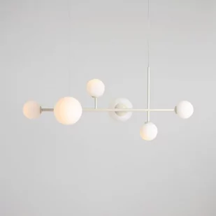 Dione lampa wisząca 6-punktowa kremowa 1092K9 - Lampy sufitowe - miniaturka - grafika 1