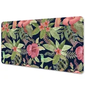 Podkładki na biurko - Mata ochronna na biurko Papuga w dżungli 90x45 cm - miniaturka - grafika 1