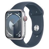 Smartwatch - Apple Watch 9 GPS + Cellular 45mm Aluminium Sport S/M Granatowy - miniaturka - grafika 1