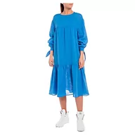 Sukienki - Replay Sukienka damska W9016, niebieska 972, XXS, 972 niebieski, XXS - miniaturka - grafika 1