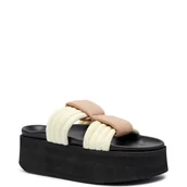 Klapki i japonki damskie - INUIKII Skórzane klapki ATHENA - miniaturka - grafika 1