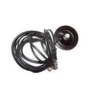 Akcesoria do krótkofalówek - 9cm podstawa magnetyczna z gniazdem UC1 z 3m kablem UC-1 - miniaturka - grafika 1