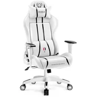 Fotele gamingowe - Fotel DIABLO CHAIRS X-One 2.0 Small Biało-czarny - miniaturka - grafika 1