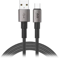 Kable USB - Kabel USB Orno USB-A - USB-C 1.2 m Czarny - miniaturka - grafika 1