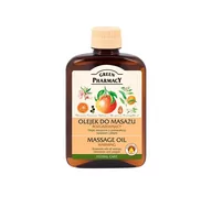 Olejki i świece do masażu - Rozgrzewający olejek do masażu ciała, Green Pharmacy, 200ml - miniaturka - grafika 1
