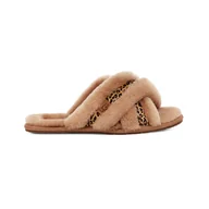 Kapcie damskie - Damskie Kapcie UGG SCUFFITA SPECKLES 1151832-CHE – Brązowy - miniaturka - grafika 1