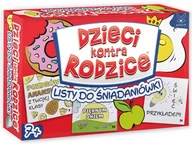 Gry planszowe - Dzieci kontra Rodzice. Listy do Śniadaniówki Kangur - gra - miniaturka - grafika 1