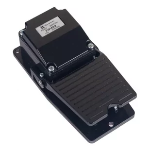 Spamel Wyłącznik nożny 200X100 aluminiowy czarny (1NO/1NC) 15A FS402 FS"402 - Inne akcesoria elektryczne - miniaturka - grafika 1