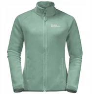 Bluzy damskie - Jack Wolfskin Moonrise FZ W 1703883-4215 Miętowe S - miniaturka - grafika 1