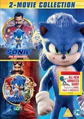 Filmy obyczajowe DVD - Sonic The Hedgehog 1 & 2 (Sonic 2. Szybki jak błyskawica) - miniaturka - grafika 1