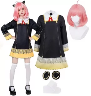 Strój Kostium Anya Forger Spy X Family Cosplay 146/152 - Stroje karnawałowe - miniaturka - grafika 1