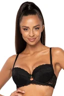 Biustonosze - Biustonosz push-up Mat 0203/11 Lindsay czarny - miniaturka - grafika 1