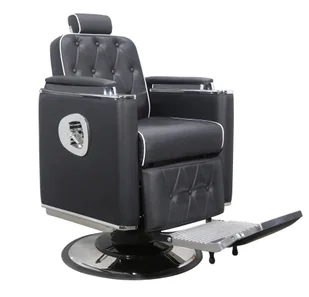 Fotel fryzjerski barberski hydrauliczny do salonu fryzjerskiego barber shop Don Barberking - Fotele fryzjerskie - miniaturka - grafika 1