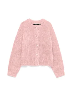 Vero Moda Kardigan w kolorze jasnoróżowym - Swetry damskie - miniaturka - grafika 1