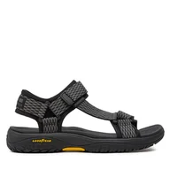 Sandały męskie - Sandały Skechers Lomell-Rip Tide 204351/BKGY Czarny - miniaturka - grafika 1