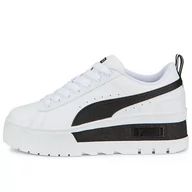 Buty sportowe damskie - Buty Puma Mayze Wedge 38627301 - białe - miniaturka - grafika 1
