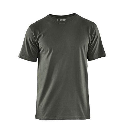 Blakläder 352510424500L T-shirt rozmiar L ciemnooliwkowo-zielony, L