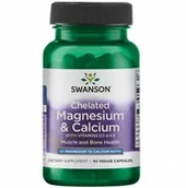 Suplementy diety - Albion Chelat wapnia i magnezu D3 K2 (90 kaps.) - miniaturka - grafika 1